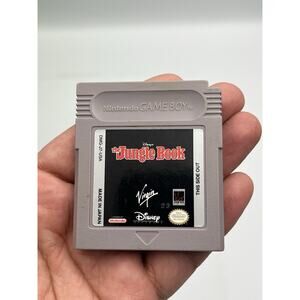 Disney's The Jungle Book Nintendo Game Boy Original Authentic Cleaned Works